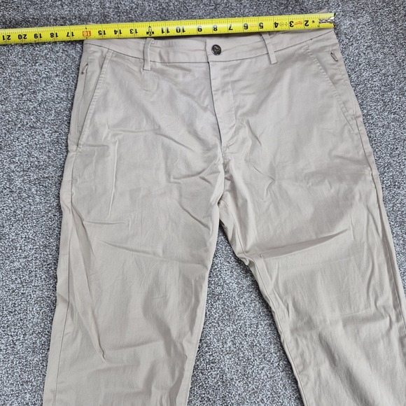 Bird Dogs Pants Mens 32 x 32 Tan Unlined Performance Stretch Chino Golf Boom - Picture 5 of 9